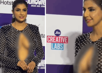 diepe decolleté op tv