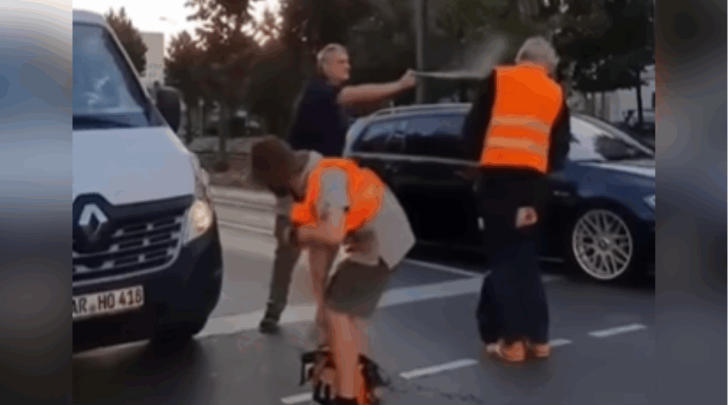 klimaatactivisten blokkade