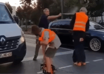 klimaatactivisten blokkade