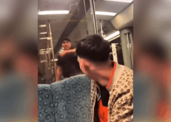 vandalisme in de bus