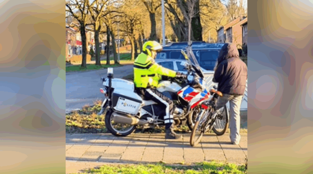 video van politieagent