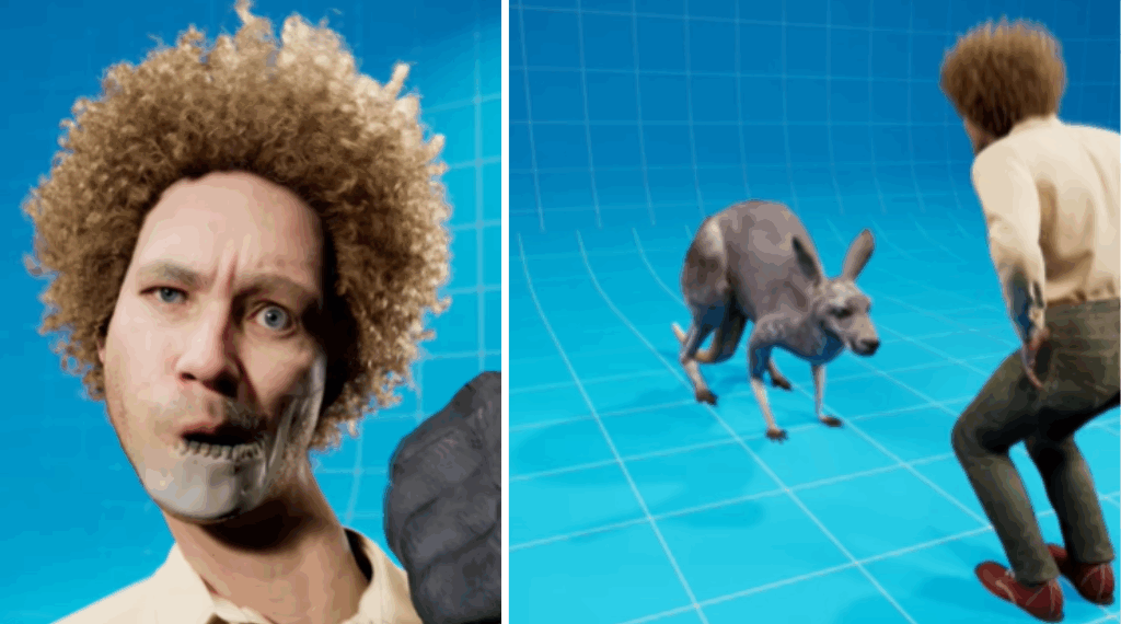 vechten met wilde dieren
