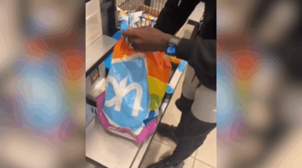 Albert Heijn regenboogtasje