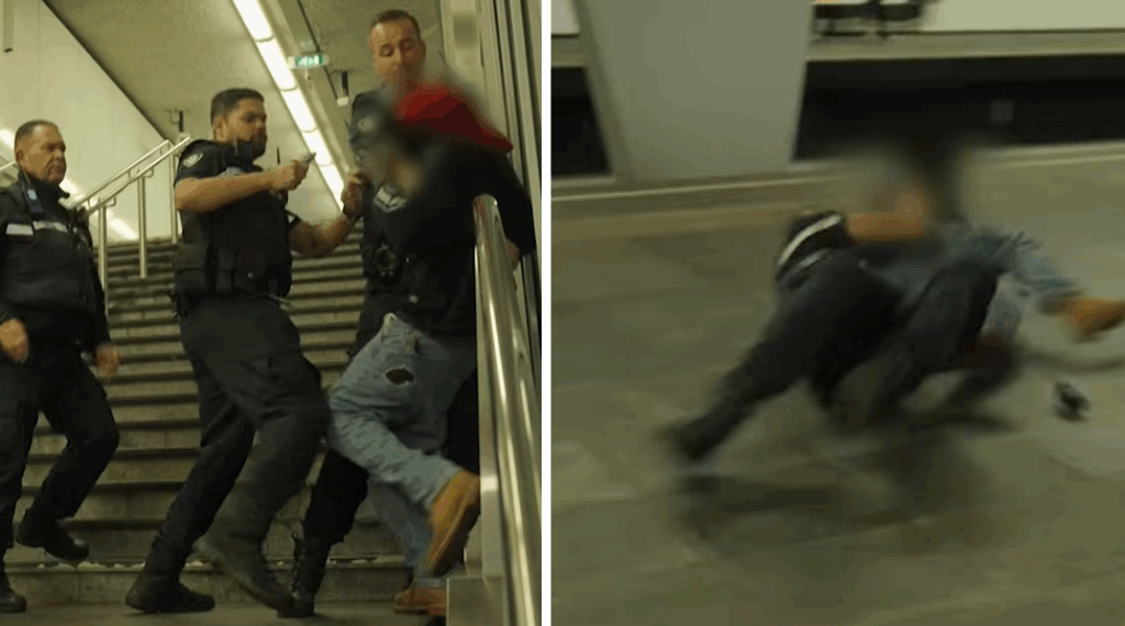 confrontatie met handhavers