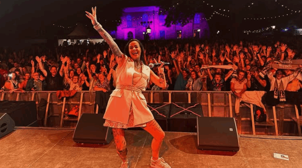 Wendy van Hout optreden