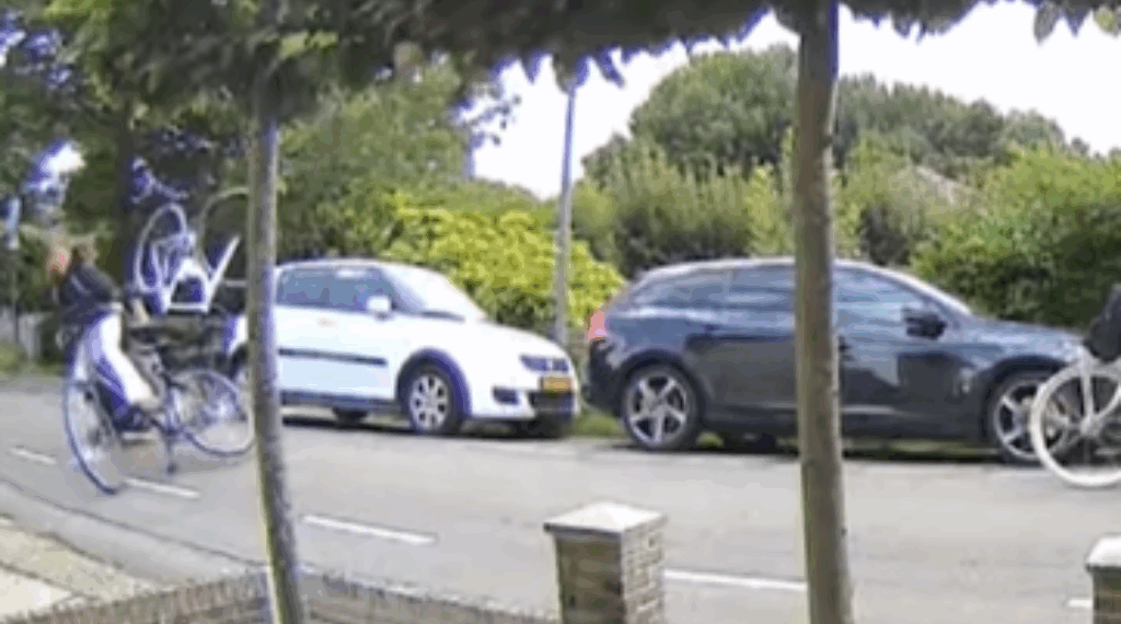 wielrenner kind schuld