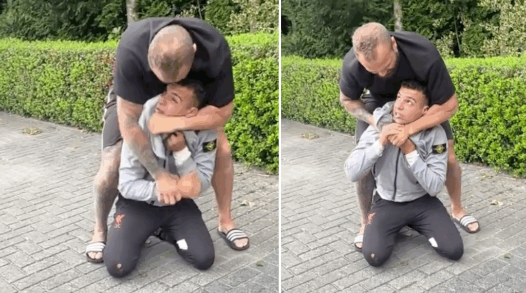 Nederlandse man grijpt