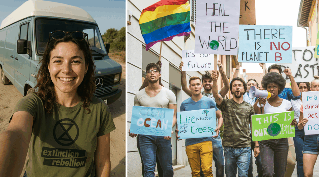 demonstraties op snelwegen