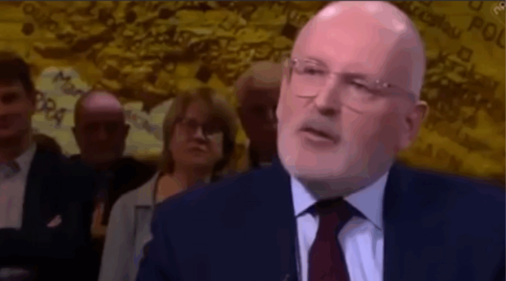Frans Timmermans als premier
