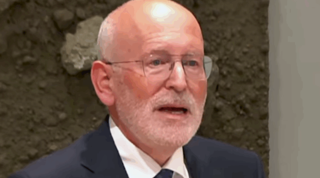 Frans Timmermans onder vuur