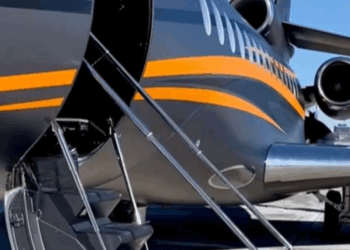 Max Verstappens privéjet