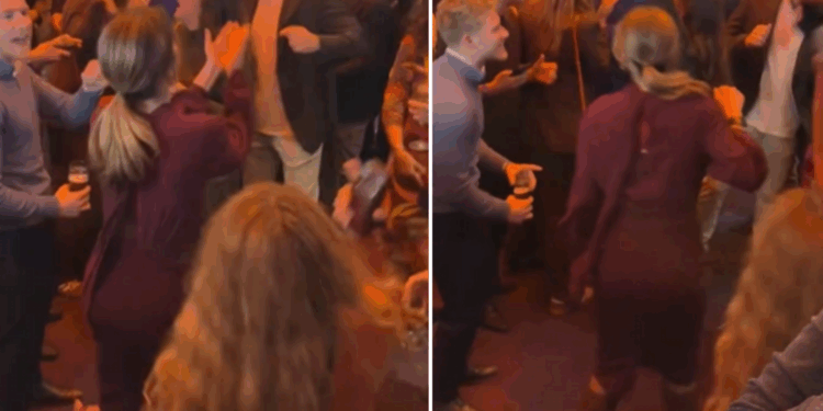 dansende Dilan Yesilgöz