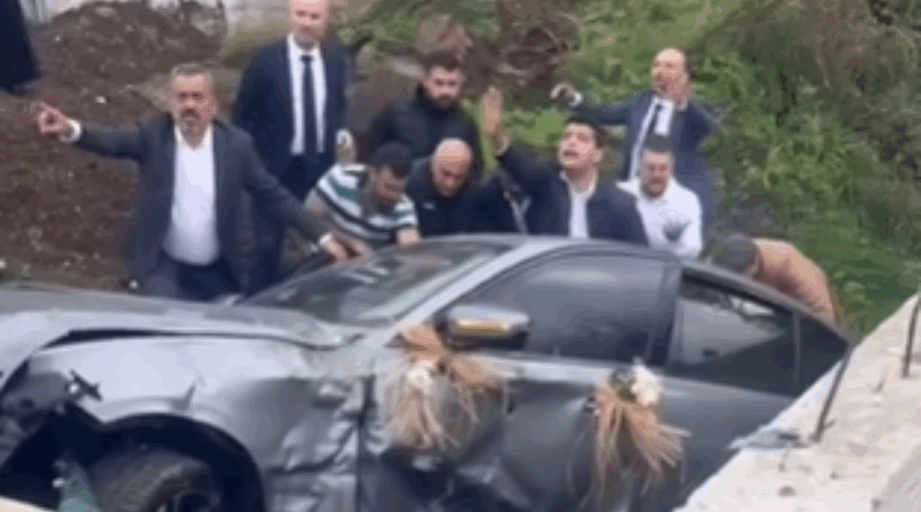 Turkse bruiloftstoet