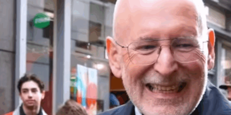 vertrek van Timmermans