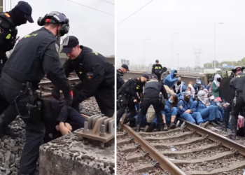 Rotterdamse spoorprotesten