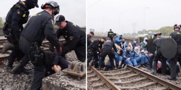 Rotterdamse spoorprotesten